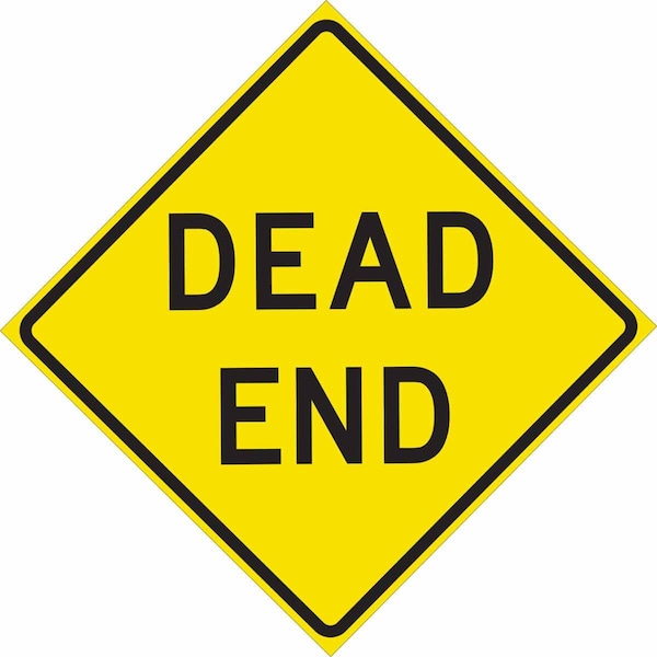 Brady Traffic Sign, 24 in H, 24 in W, Aluminum, Diamond, English, 115450 115450 - main